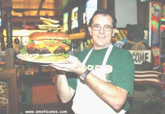 hamburguesa gigante